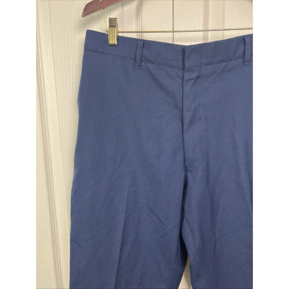 US Air Force USAF Current Issue Mens 33x25 Service Dress Blues Trousers 1620‎ A5
